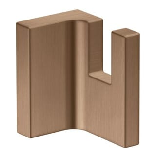 hansgrohe Handtuchhalter Axor Uni Rectangular Wandmontage, brushed red gold
