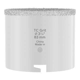 Bosch Brick and Soft Tile Lochsäge mit Aufsteckhalter, 83 x 60 mm