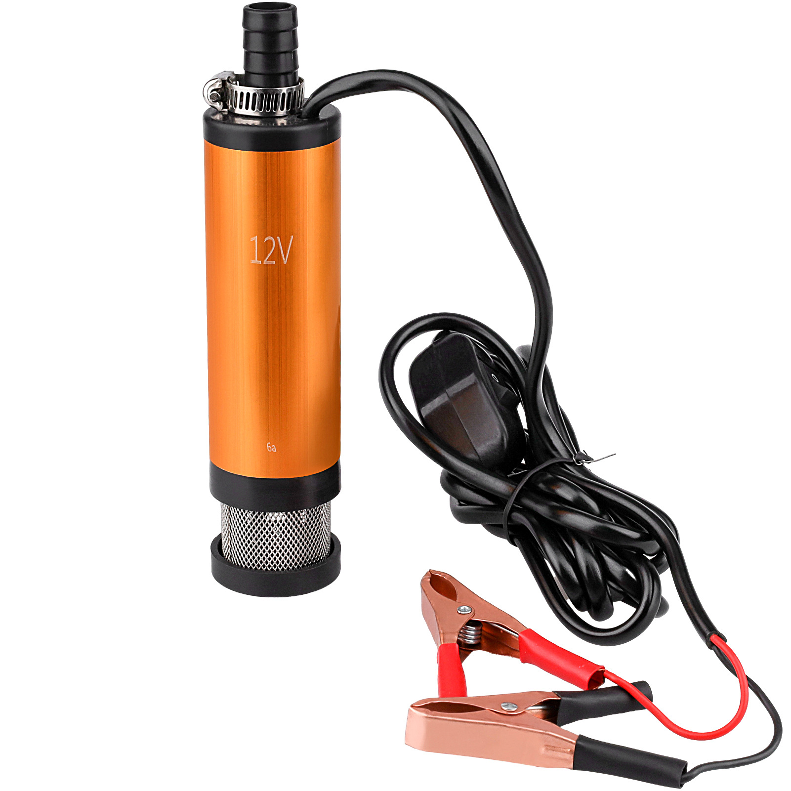 12v Elektrische Kraftstoff/wasser-transferpumpe Mit Filter - Zigarettenanzünder