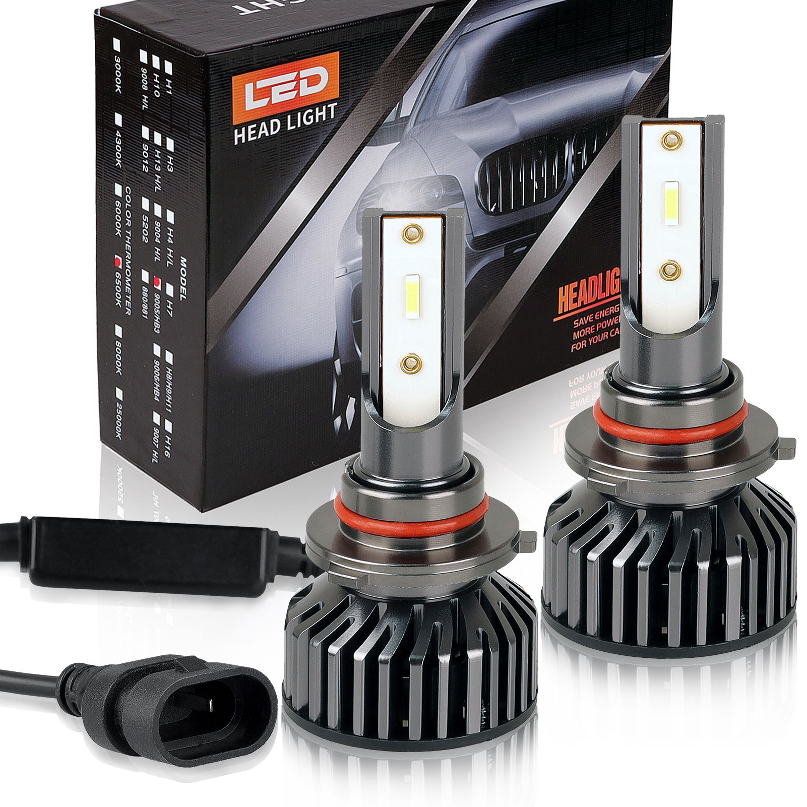 9005/hb3 Led-scheinwerferlampen-kit - Fernlicht, Auto-scheinwerfer