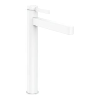 hansgrohe Waschtisch-Einhebelmischer 260 Finoris mit Push-Open-Ablaufgarnitur, mattweiß