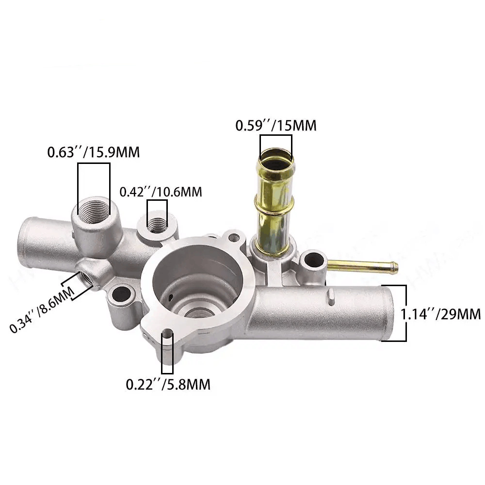 Thermostatgehäuse Passend Für Toyota Paseo 4-zyl. 1.5l - 16333-11200