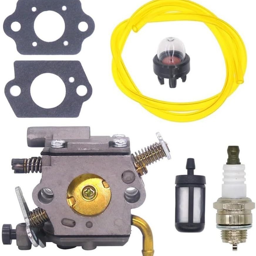 Vergaser-kit Kompatibel Mit Stihl Ms200 Ms200t 020t - Luftfilter, Tankdeckel, Kraftstoffleitung 11291200653