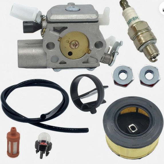 Vergaser-kit Kompatibel Mit Stihl Ms231 251c - Luftfilter, Kraftstoffleitung, Kraftstofffilter 1143 120 0611