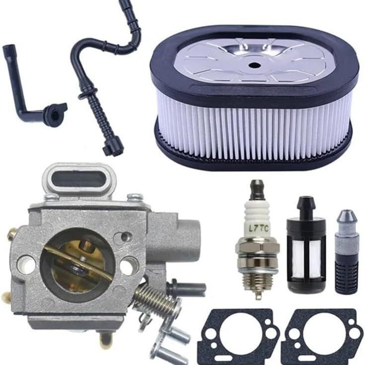 Vergaser-kit Kompatibel Mit Stihl Ms461 Gs461 - Luftfilter, Kraftstofffilter, Kraftstoffleitung 11281200629