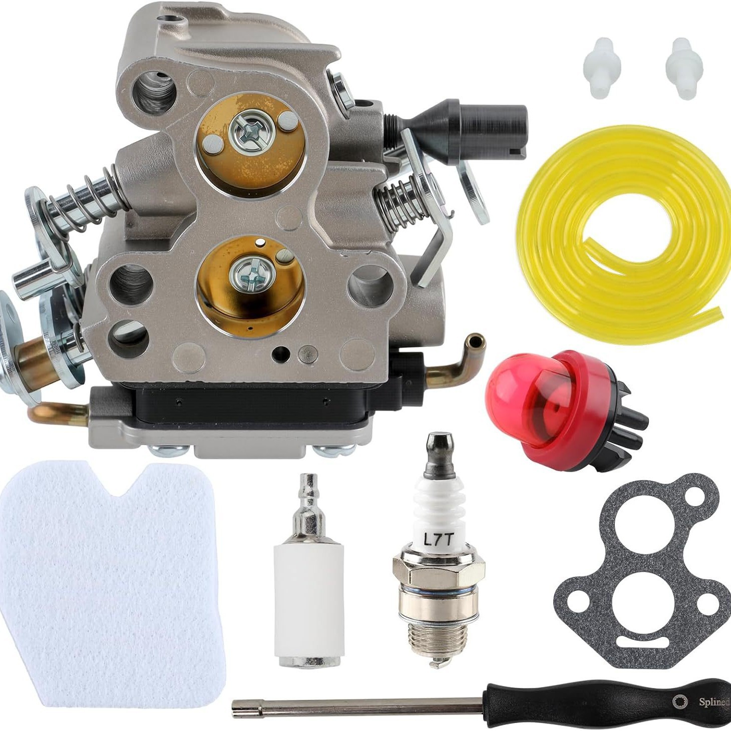 Vergaser-kit Passend Für Husqvarna 235 235e 236 236e 240e - Kraftstoffleitung, Kraftstofffilter, Luftfilter