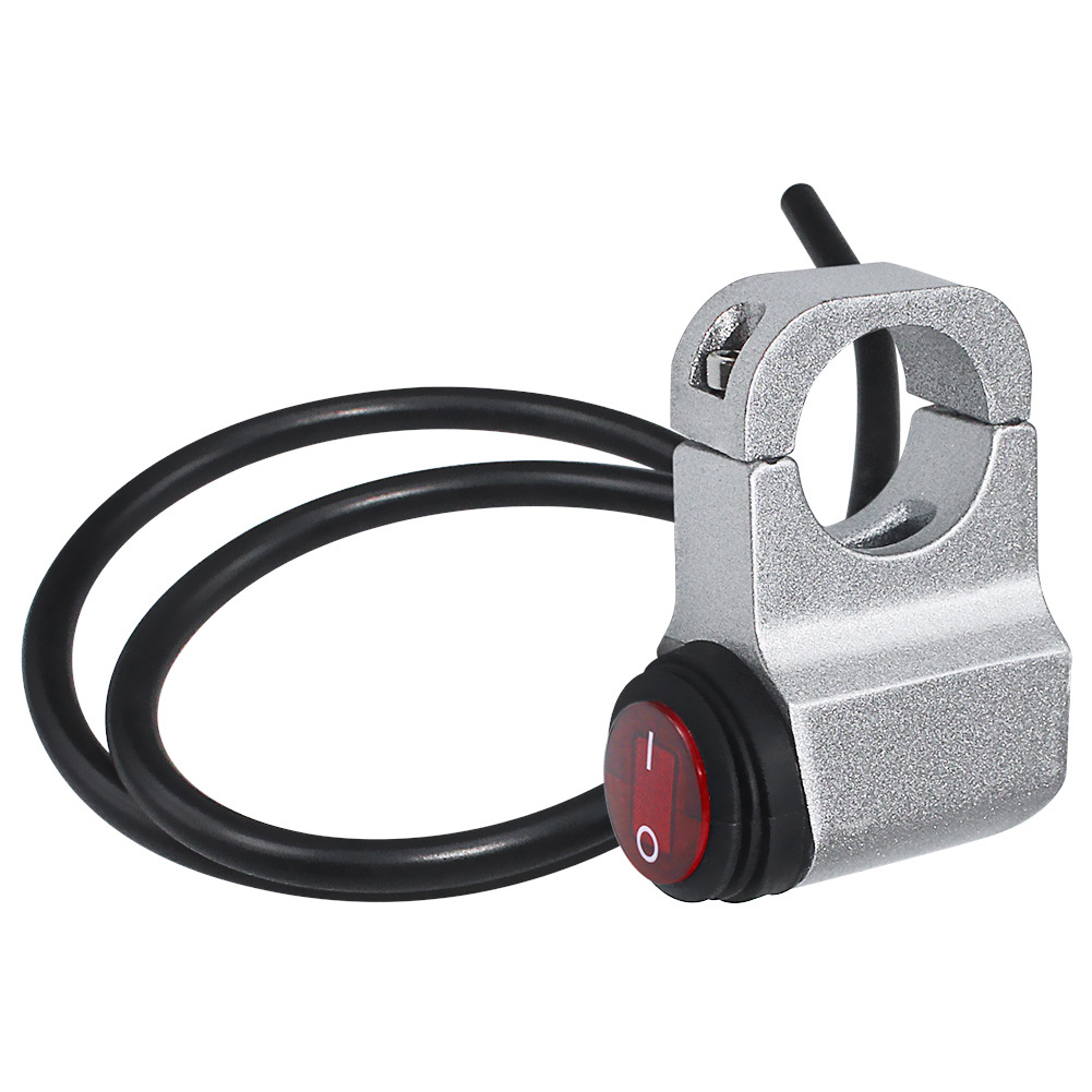 Wasserdichter Aluminium-schalter 3-leiter 1 Eingang 2 Ausgänge Für Motorrad-licht/blinker