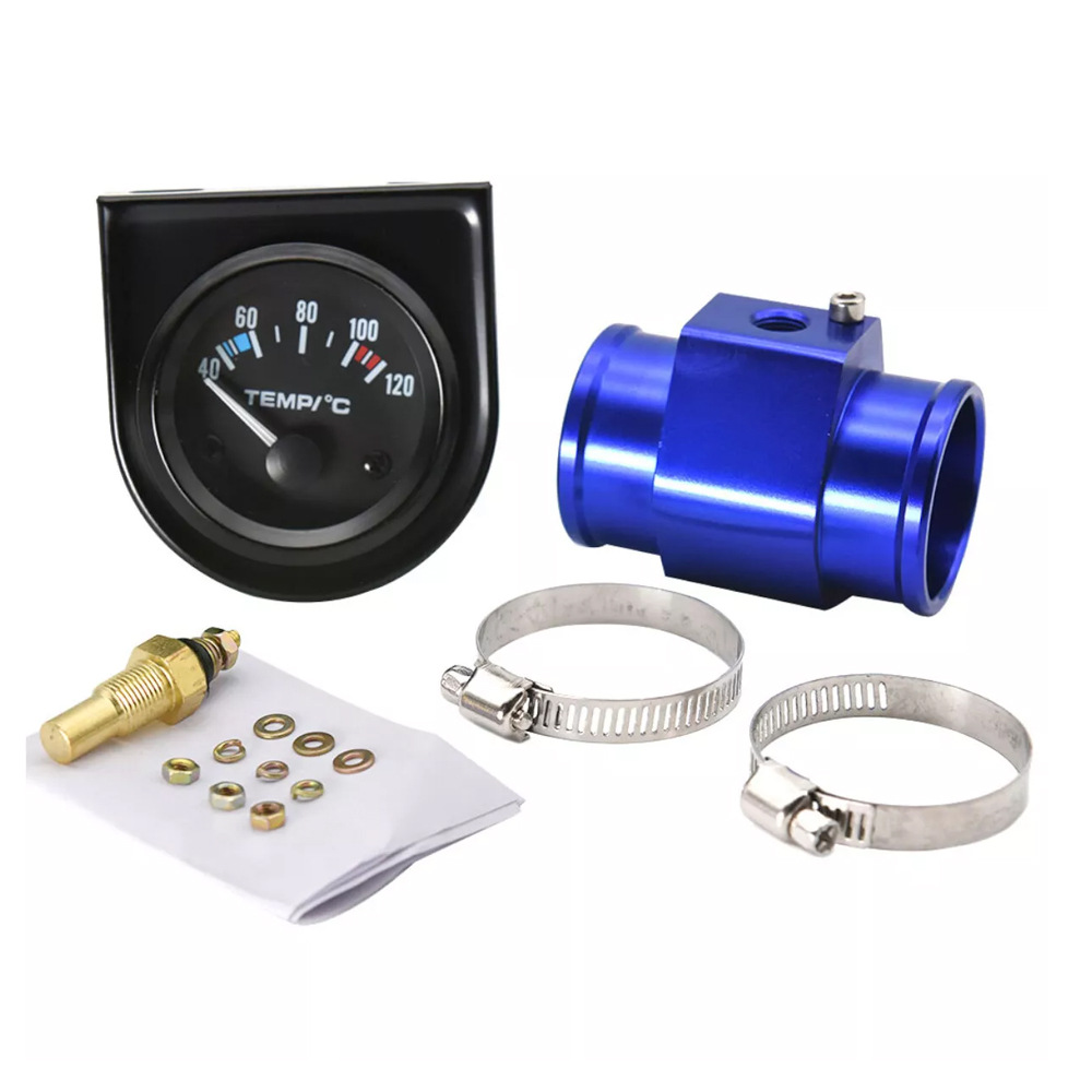 Wasserthermometer 28mm 12v – 40-120°c Mit T-stück Für Auto-umbau