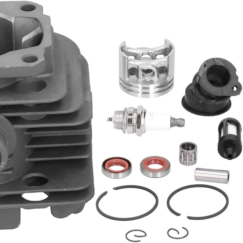 Zylinder-kit 40mm Kompatibel Mit Stihl 020 Ms200 Ms200t - Dichtringe, Ansaugrohr, Kolben