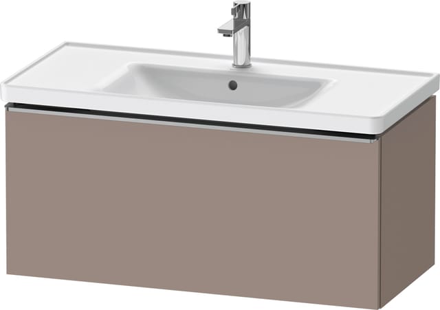 Duravit Waschtischunterschrank D-Neo 98,4x45,2cm, ES geb/Bas m, 1 A, wandhängend