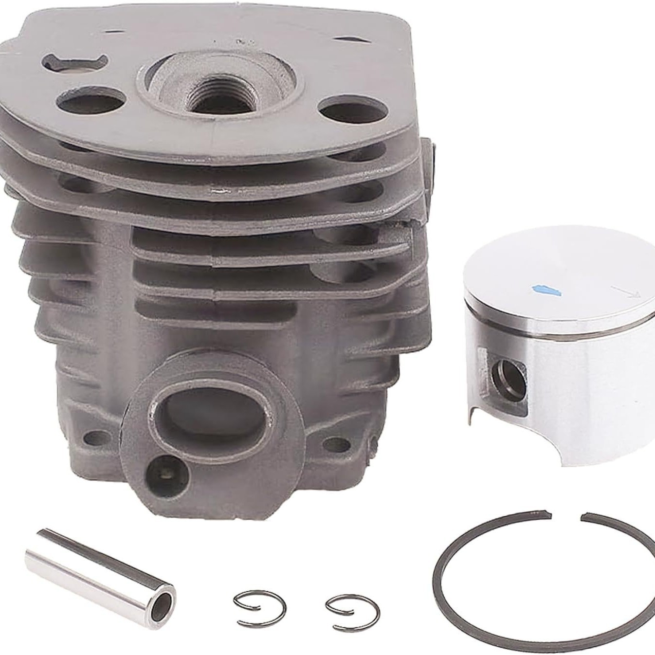Zylinder-kit 46mm Kompatibel Mit Husqvarna 50 51 55 - Dichtringe, Nadellager, Kraftstofffilter, Kolben