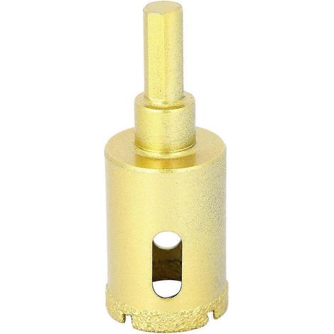 Diamantbohrer Für Lochsägen, 25 Mm, Für Goldgranit, Keramikfliesen, Beton Und Marmor