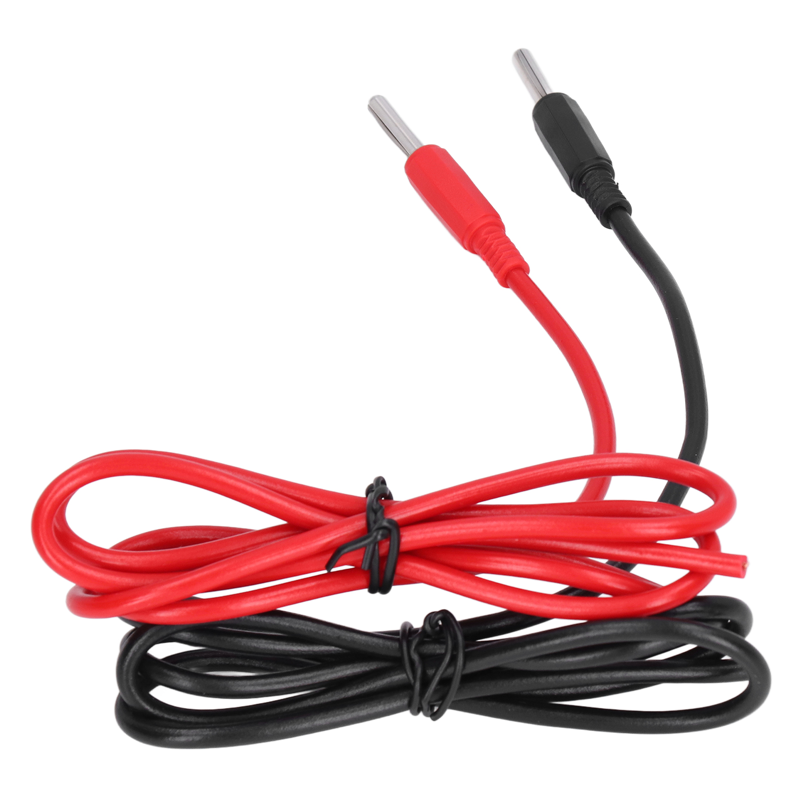 Packung Mit 1 Messleitung (stecker-stecker), 4-mm-bananenstecker Aus Messing Und Pvc, Für Autobatterien – Universelle Messleitungen