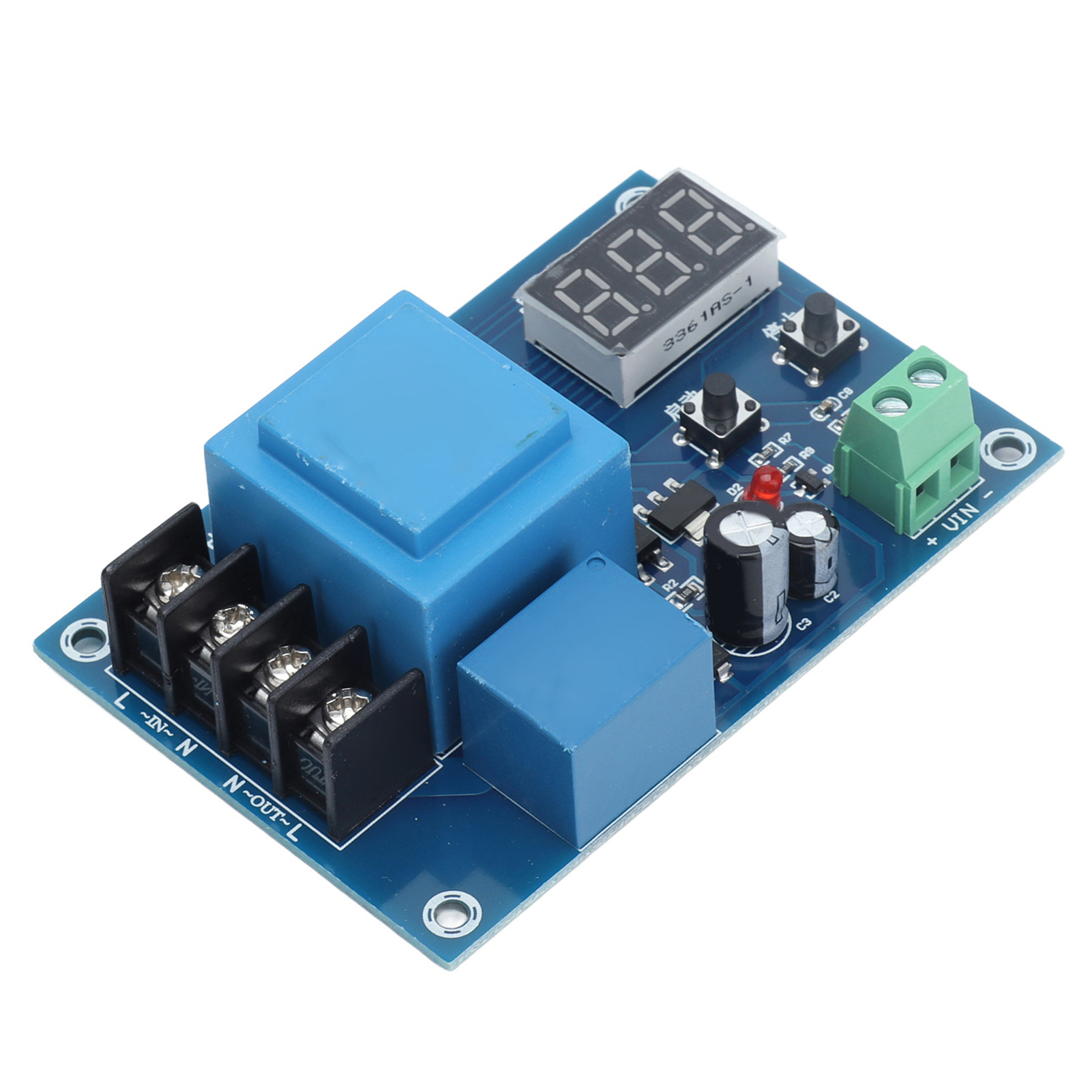 12v/24v-batterieladegerät-steuermodul, Schutzpanel Mit Ac220v-digitalanzeige, Intelligenter Laderegler
