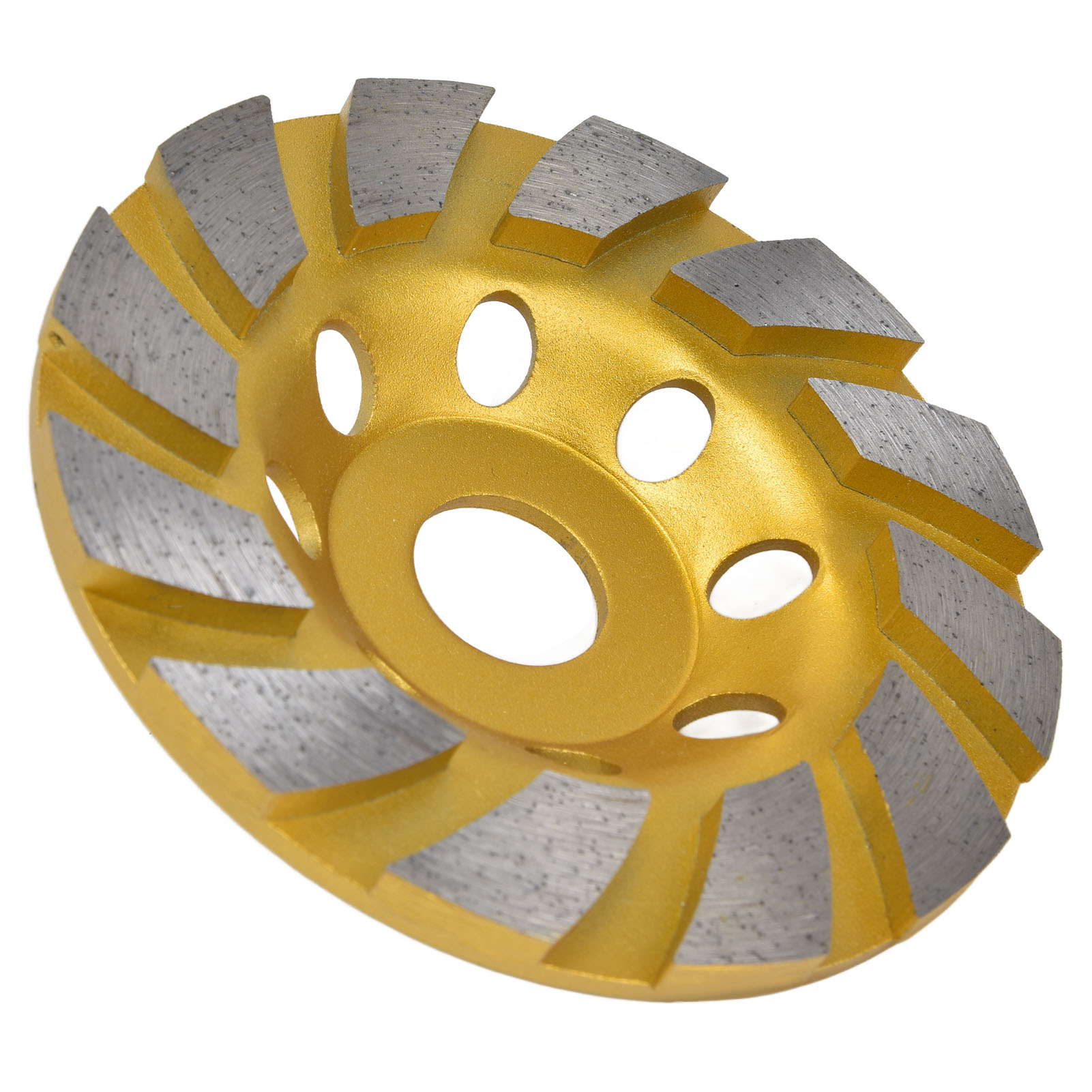 Betonschleifscheibe, Turbo-diamantscheibe, Segmente, Schnellschleiftopf Für Steinschleifer, 115 Mm