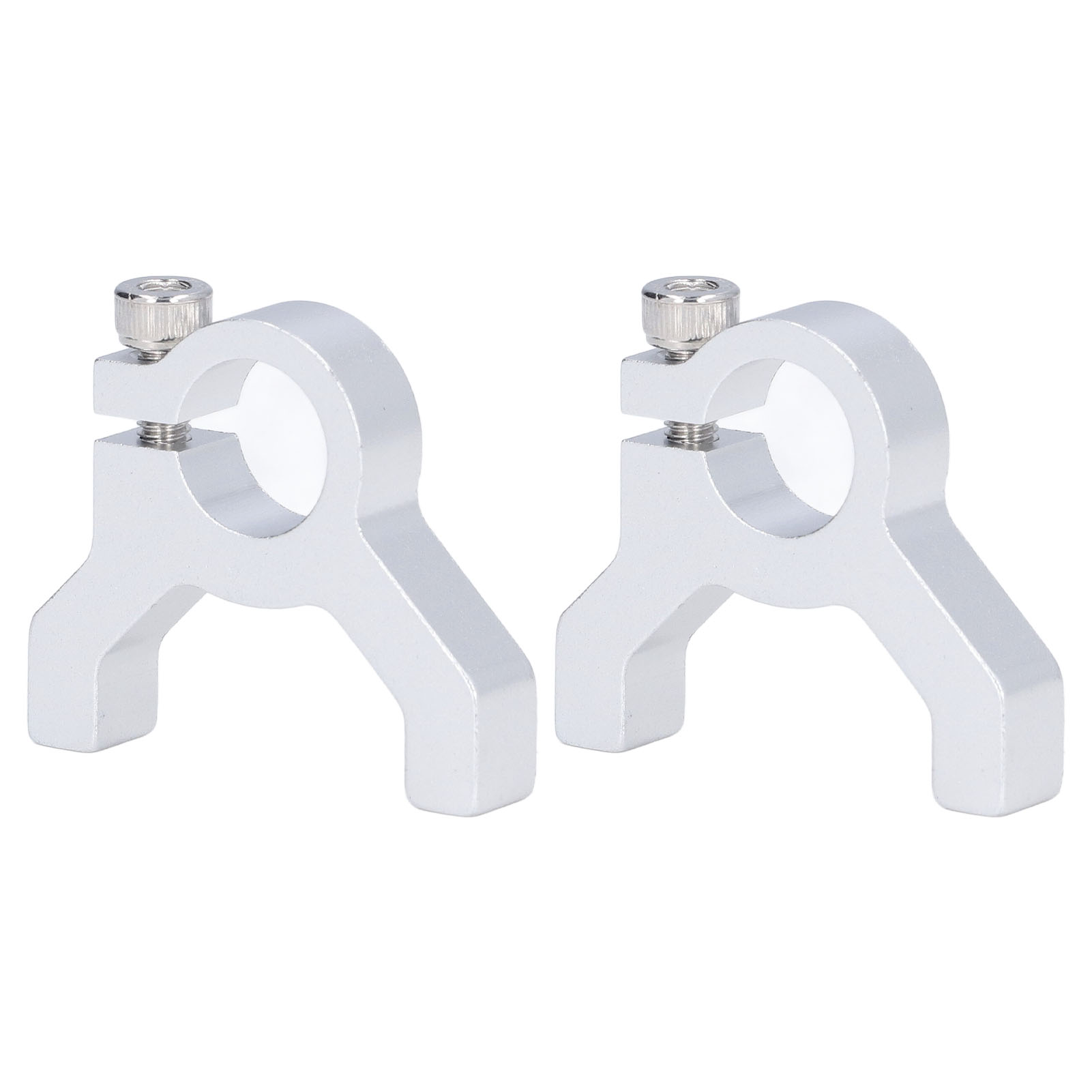2-teilige Montagehalterung, 1 Seite Mit 2 Stiften, M4-gewinde, Aluminium, Roboterhalterung, Achsenzubehör 3400-0032-0500, 1/2 Zoll