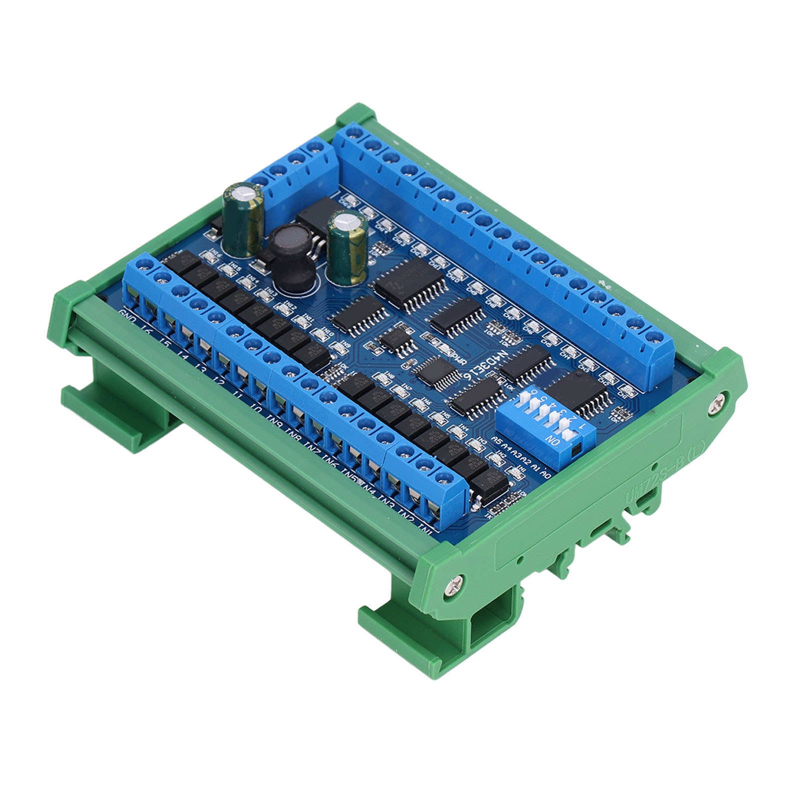 Rs485-modul Mit 16 Eingängen Und 16 Ausgängen, Relais, Sps-fernsteuerung, E/a-erweiterungsgehäuse, 6,5–30 V Dc-netzteil