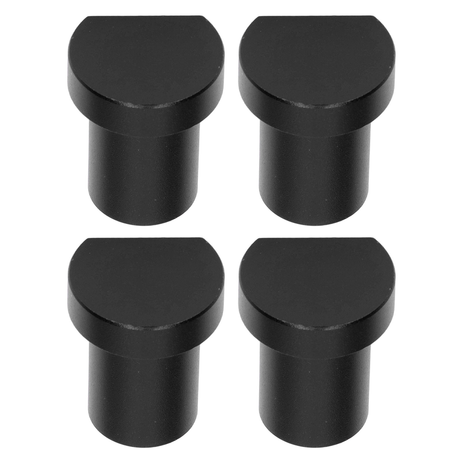 Set Mit 4 Multifunktionalen Tischanschlägen Für Die Holzbearbeitung, 20 Mm Durchmesser, Schwarze Werkbank-anschlagkeile, Verstellbare Positionierblöcke