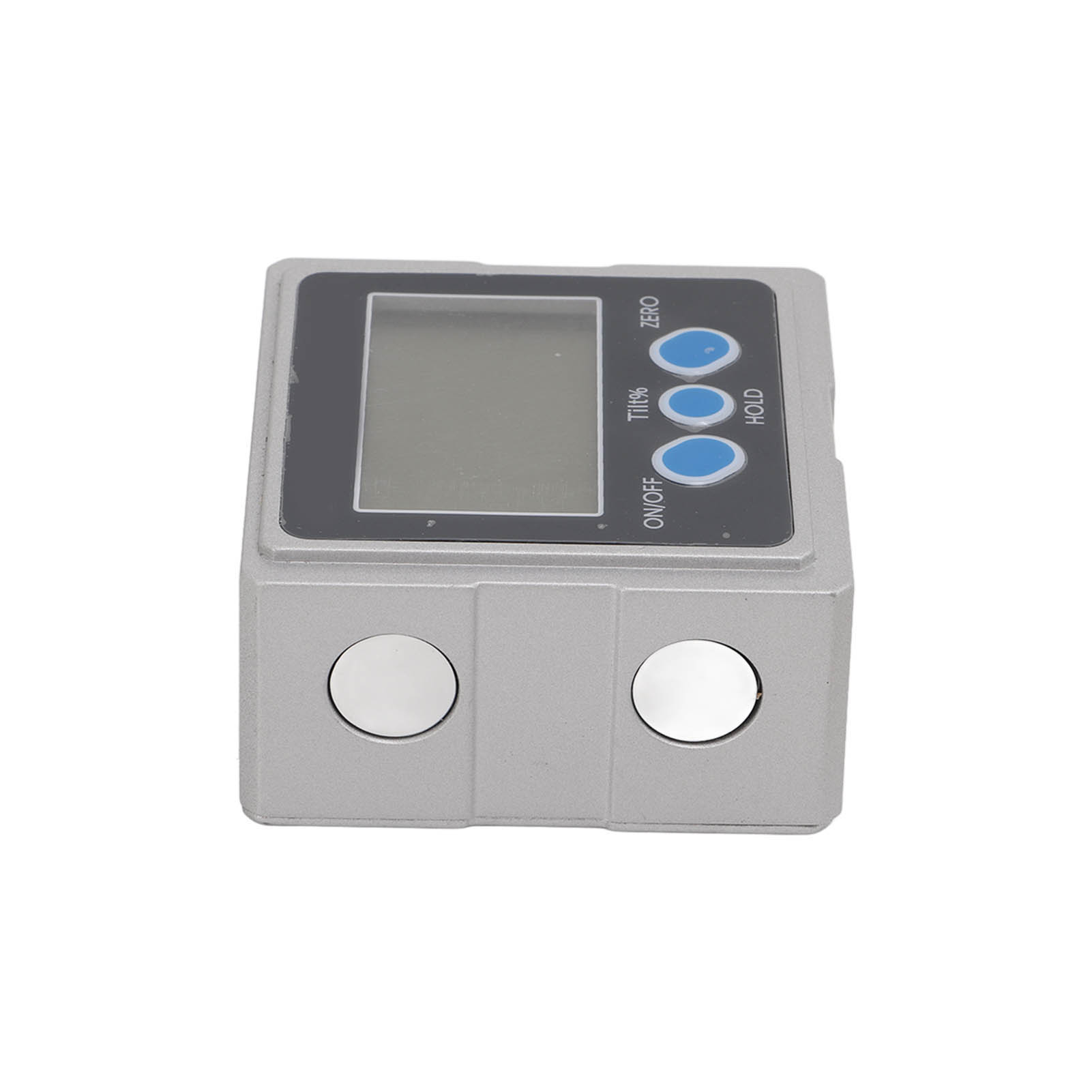 4x90° Magnetische Digitale Wasserwaage, Elektronischer Winkelmesser, Dreiseitiger Magnetischer Neigungsmesser