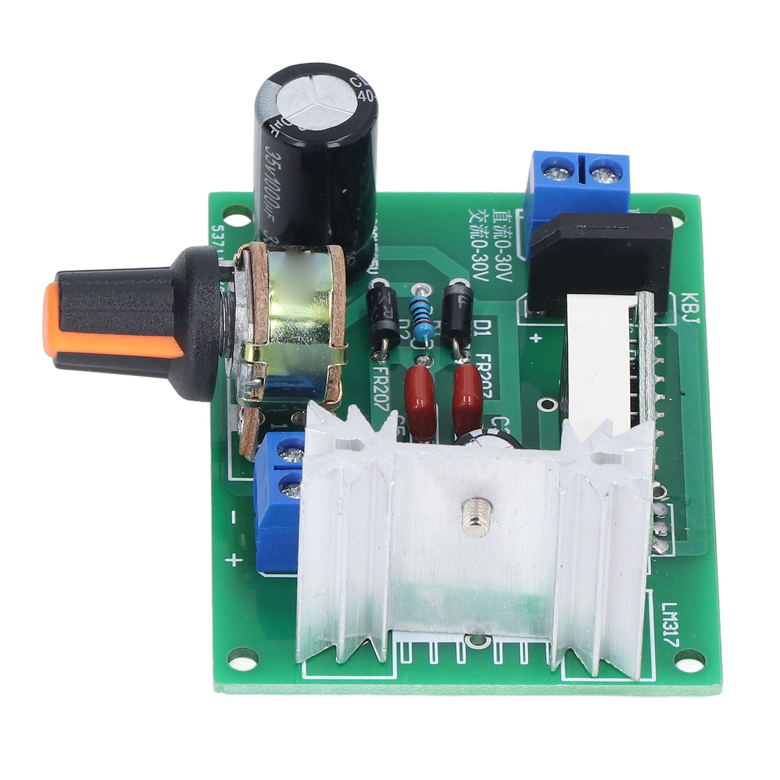 Einstellbares Spannungsreglermodul 0–30 V Bis 1,25–28 V, Pcb-stabilisierter Wandler, Gleichstromversorgung
