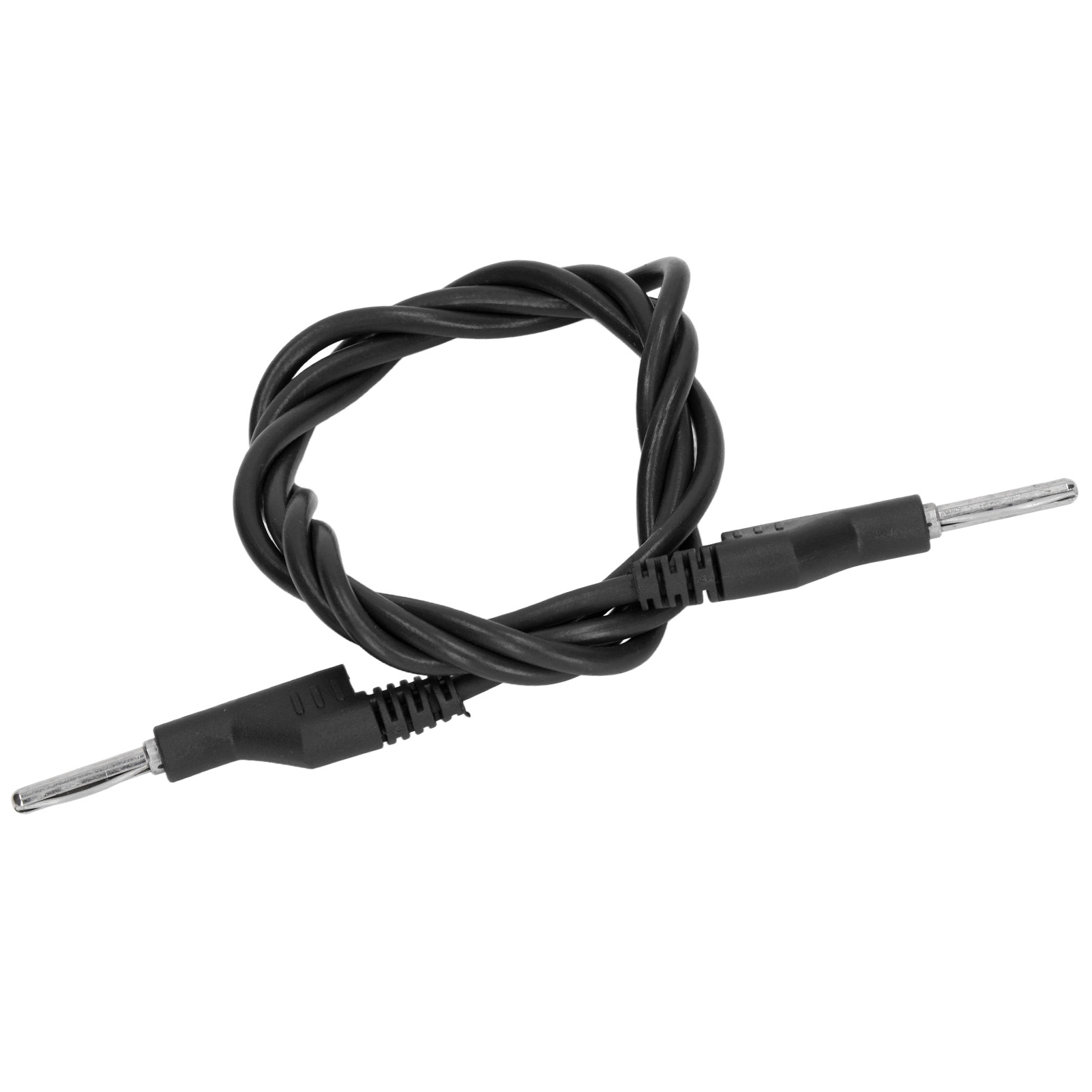Hochspannungsprüfkabel 4 Mm Stecker-stecker, Stapelbarer Bananenstecker (pistolenform), Schwarze Messleitung J.70023