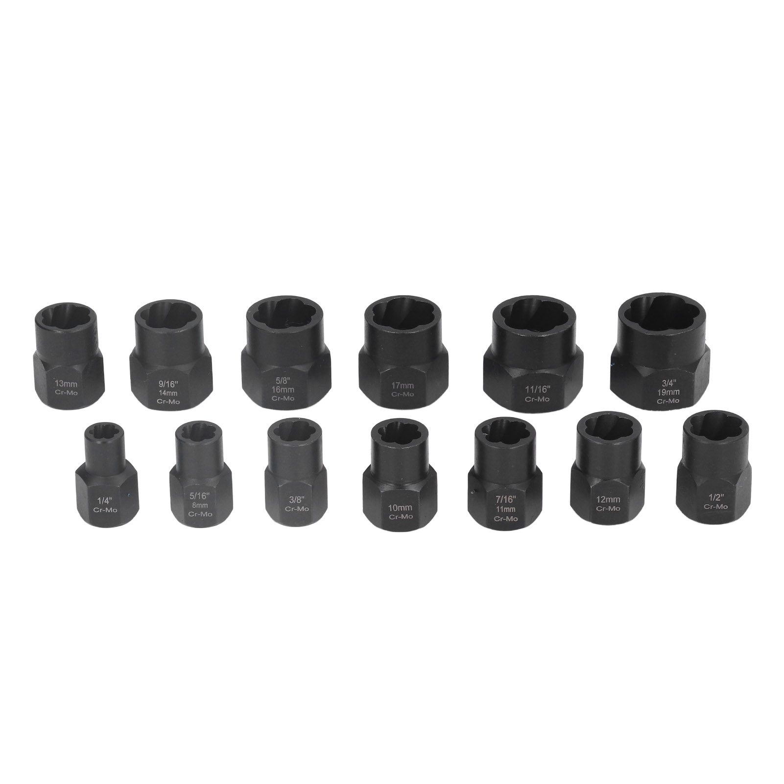 Kriechöl-set Für Beschädigte Muttern Und Schrauben, Rostschraubenausdreher, Gewindeausdreher-steckschlüssel Für Beschädigte Gewinde, Komplettes Set.