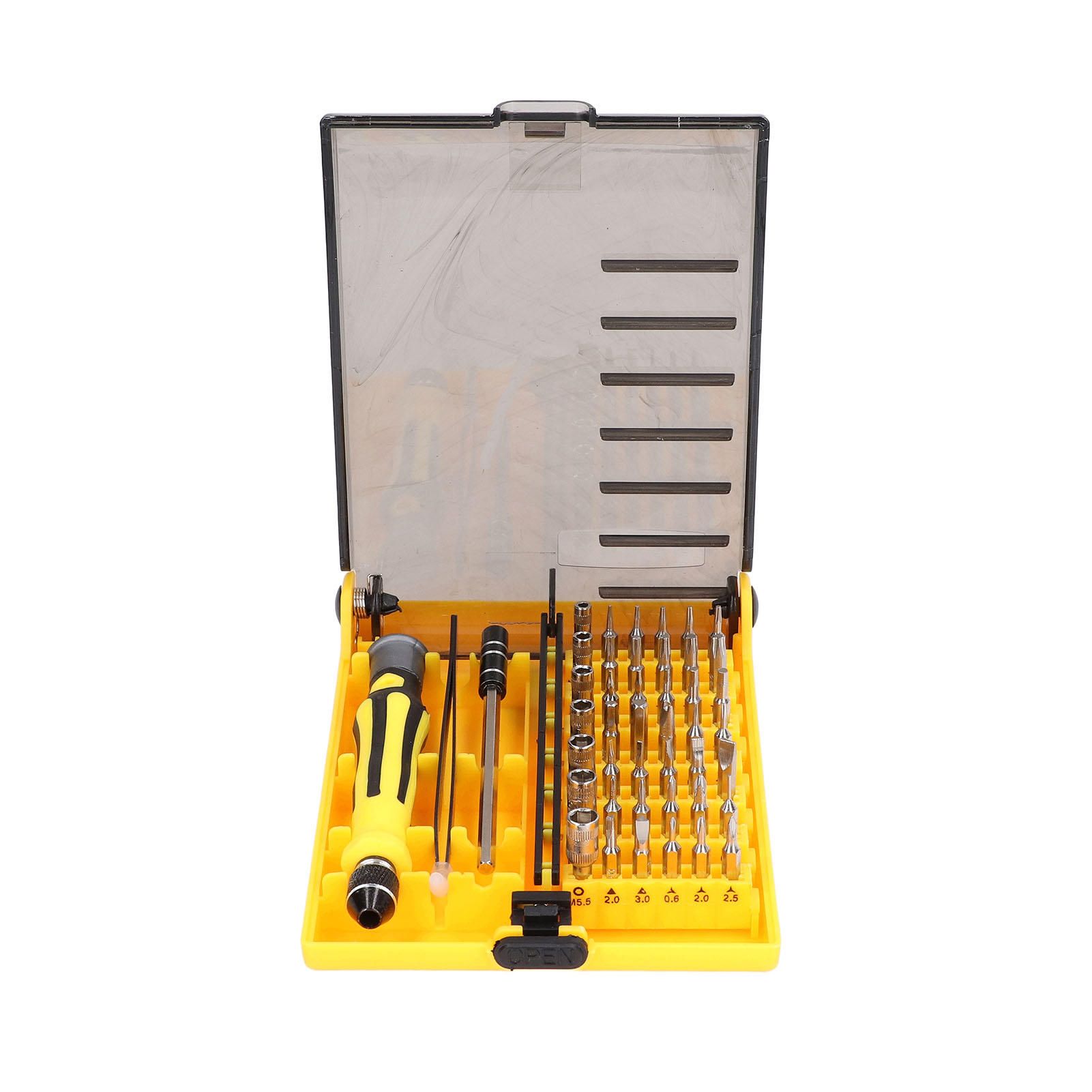 45-in-1 Präzisionsschraubendreher-set, Miniatur-reparaturbits Mit Pinzette Und Verlängerungsstange, Feinwerkzeuge Für Elektronik