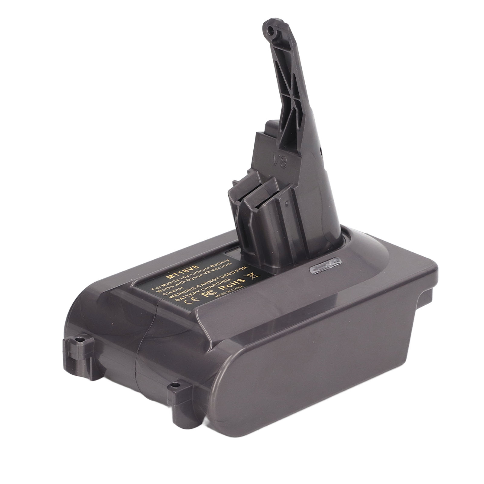 18v Akku-adapter Mit Abs-einbaugehäuse, Ersatz-ladegerät Für V8-staubsauger