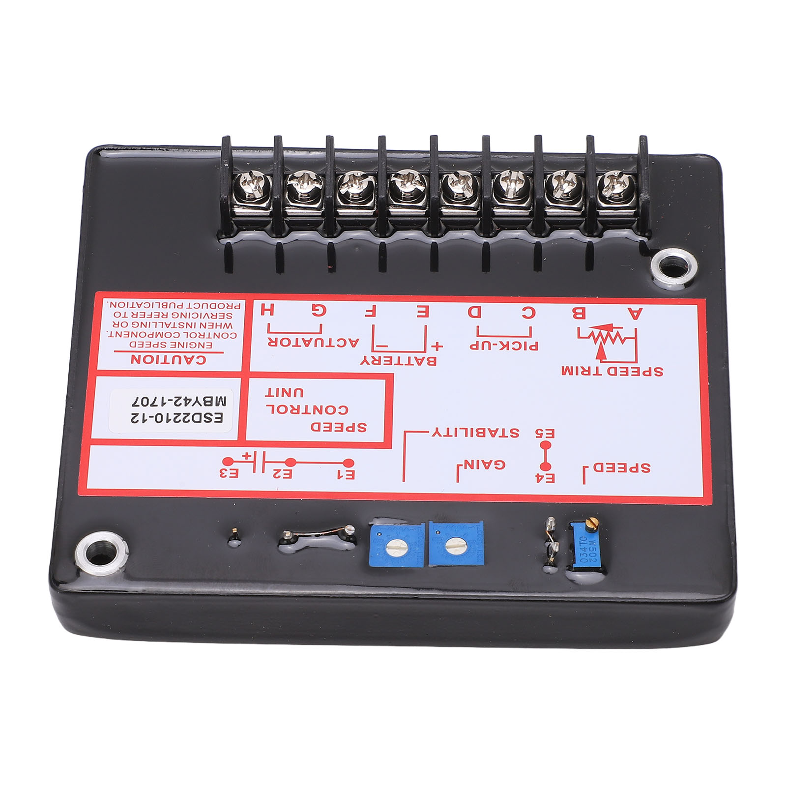 Elektronischer Drehzahlregler Für Generator Esd2210, 12v/24v Motorsteuerung, Generator-managementmodul, Dc12-24v Drehzahlregler