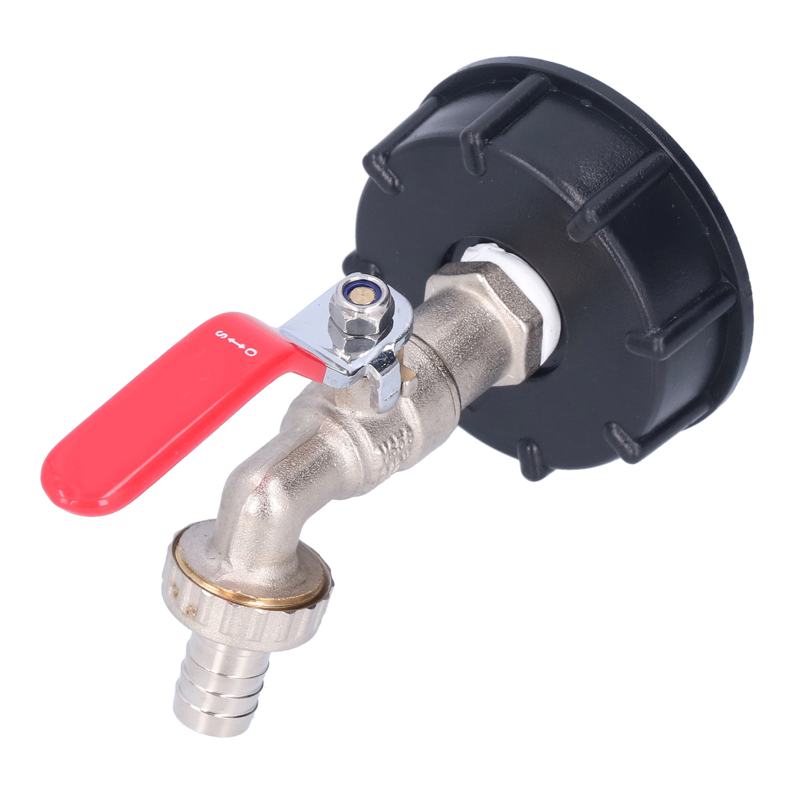 Adapterhahn Für Ibc G1/2 Messing-außengewinde, Ersatzventilanschluss, Hochleistungs-auslassanschluss, Kompatibel Mit Tank Und Behälter.