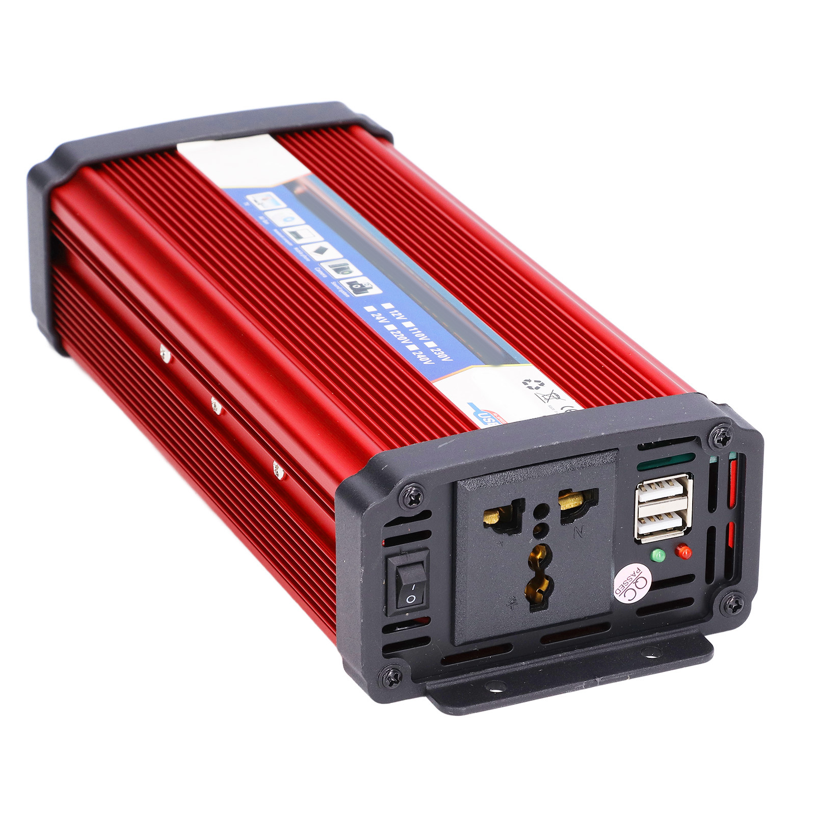 24v Auf 220v 4000w Konverter, Modifizierter Sinus-solarwechselrichter, Dc/ac-transformator Für Wohnmobile Und Photovoltaikanlagen