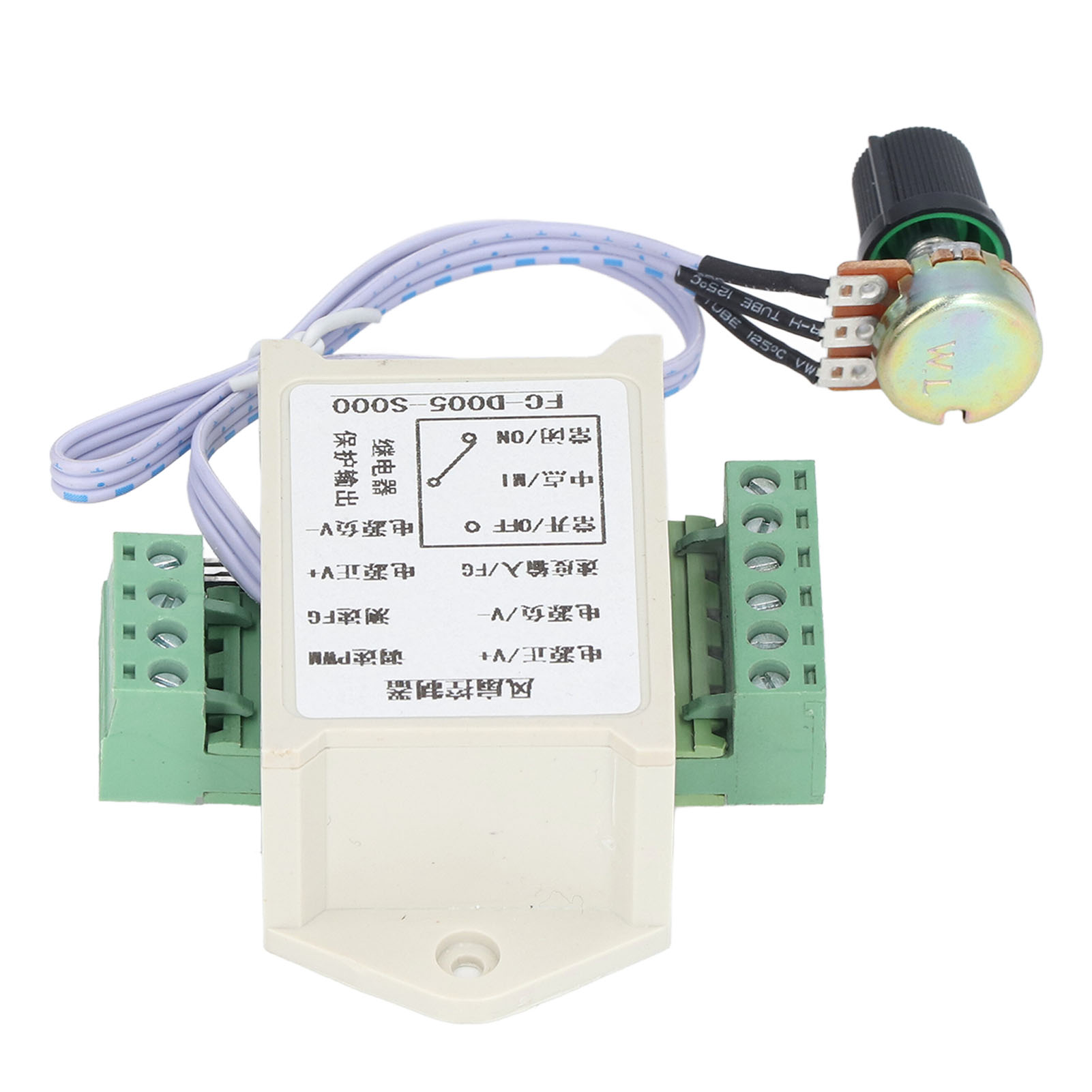 4-stufiger Lüfterdrehzahlregler, Steuerbuchse Für Industrielle Belüftung Und Wärmeableitung, Kühlung Fc-d005-s000 (5v)