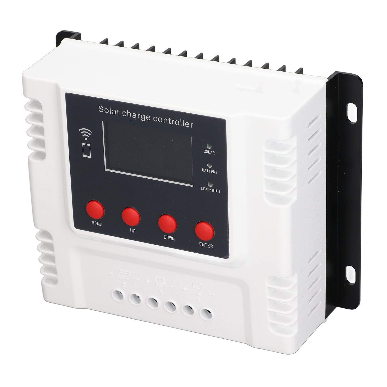 60a Pwm Solarladeregler, 12v 24v 48v Photovoltaik-leistungsregler, Automatische Spannungserkennung, Solargeneratorregler Mit Niedrigem Stromverbrauch (150ma/80ma/50ma)