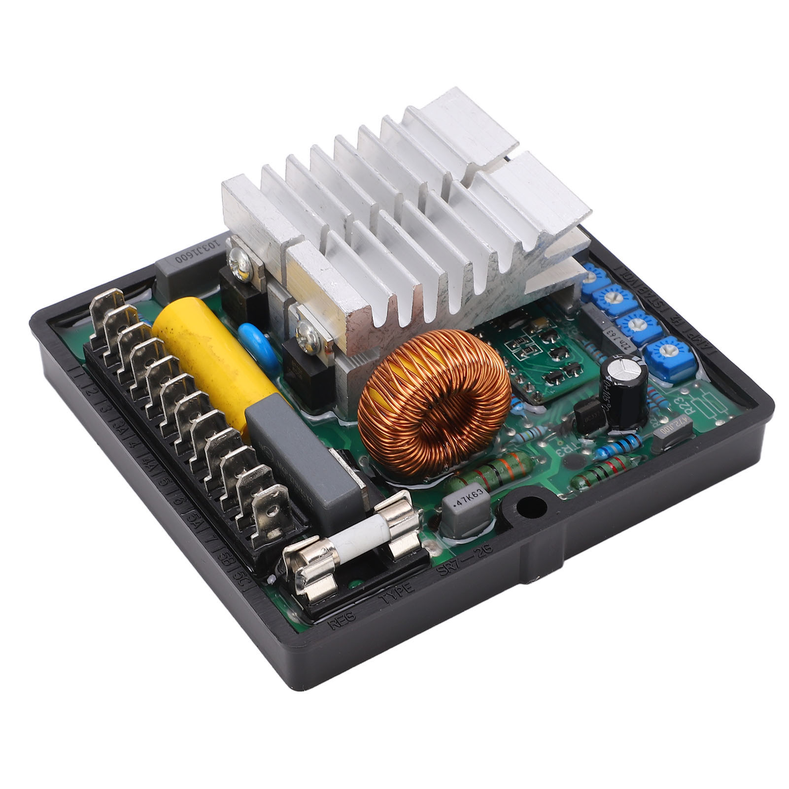 Sr7-2 Abs Automatische Spannungsreglerplatine (avr) Für Mecc Alte Generator Ac80-270v