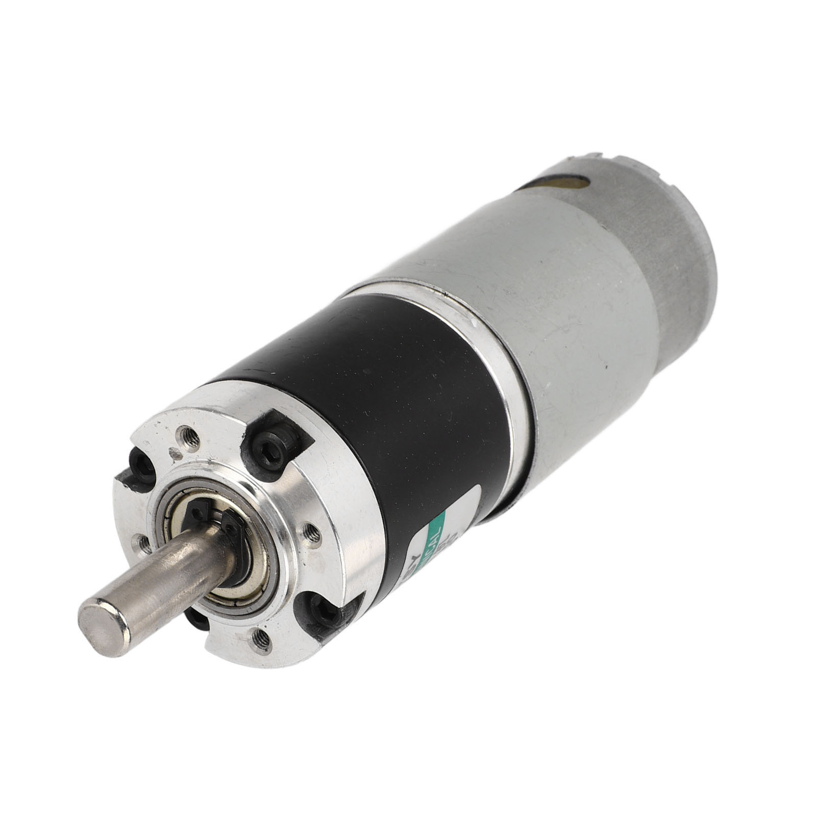 24v 15w Elektromotor Mit Kupferzahnrädern, Hohes Drehmoment, Geringe Geräuschentwicklung, Mini-gleichstrommotor 50 U/min, Schwarz Und Silber.