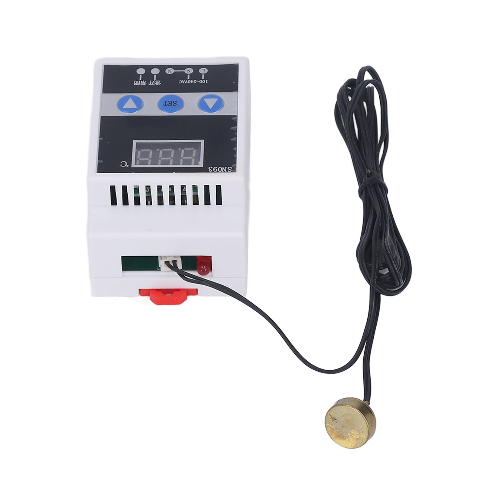 Digitalthermostat 110-240v, Digitaler Temperaturregler Mit Display, Magnetische Sonde, Isoliertes Netzteil, Einfache Installation, Präziser Heizungsregler.