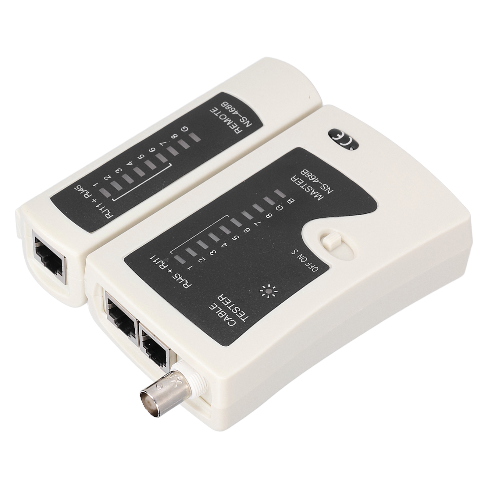 Ns-468b (1088j) Rj45 Rj11 Netzwerkkabeltester, Ergonomisches Multifunktionsmultimeter, 9v Dc Netzteil, Leitungsdetektor.
