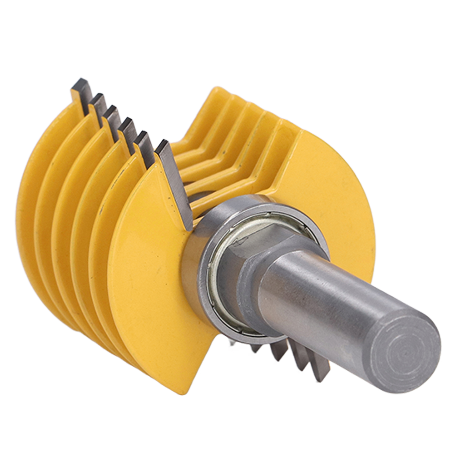 Profilfräser Mit Geradem Schaft (1/2 Zoll), Professioneller, Verstellbarer Fräser Mit 2 Schneiden, 46 Mm Durchmesser, Für Oberfräsen, Hochpräzises Holzbearbeitungswerkzeug