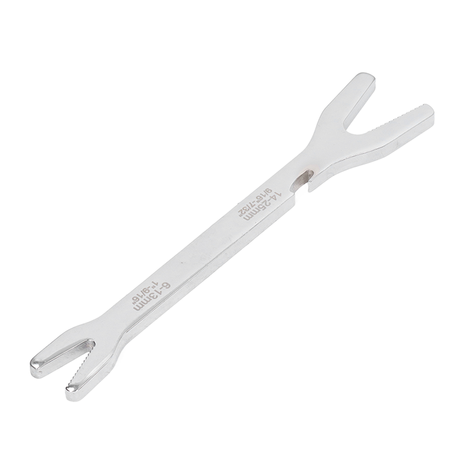 Doppelseitiger Verstellbarer Schraubenschlüssel Aus C45-stahl, 6–25 Mm, Handwerkzeug Für Reparatur Und Wartung, Y-förmig, Weiß