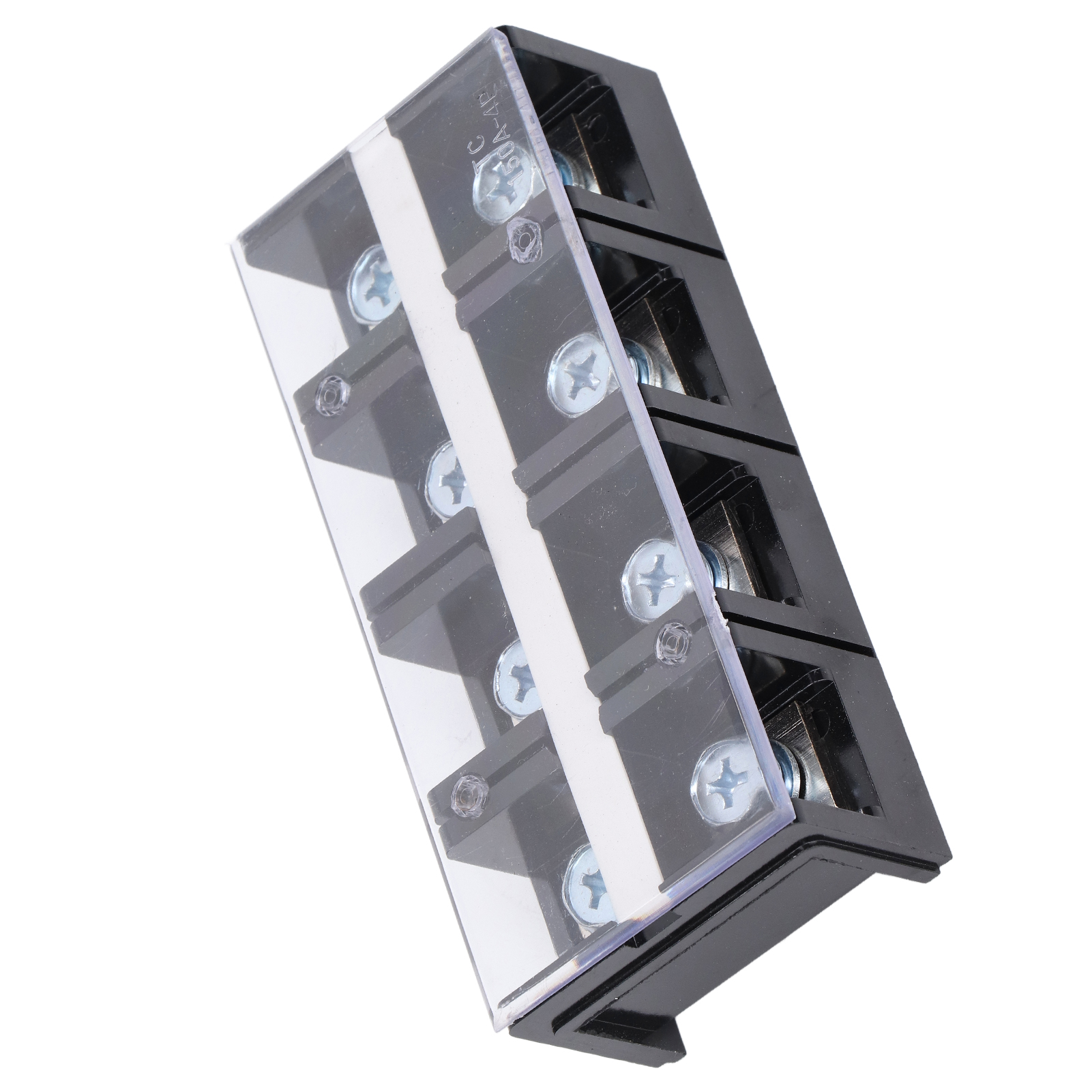 Doppelreihige Anschlussklemmen, Stromanschluss, Kupferleiste Mit Abdeckung Ac600vtc-1504 (8 Verdrahtungspunkte)