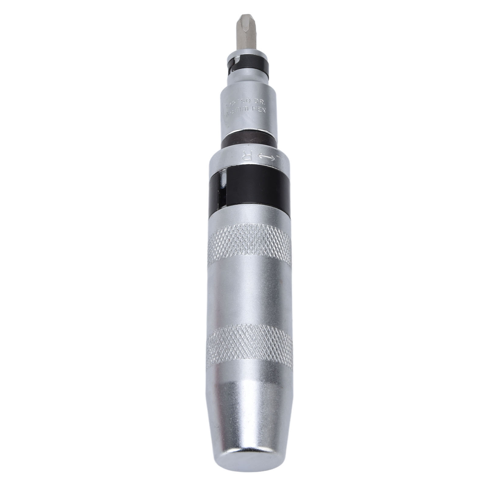 Manuelles Schlagschrauber-set, 1/2"-vierkant-auf-sechskant-adapter, 12 Wendebits, Robustes Schraubendreher-werkzeug