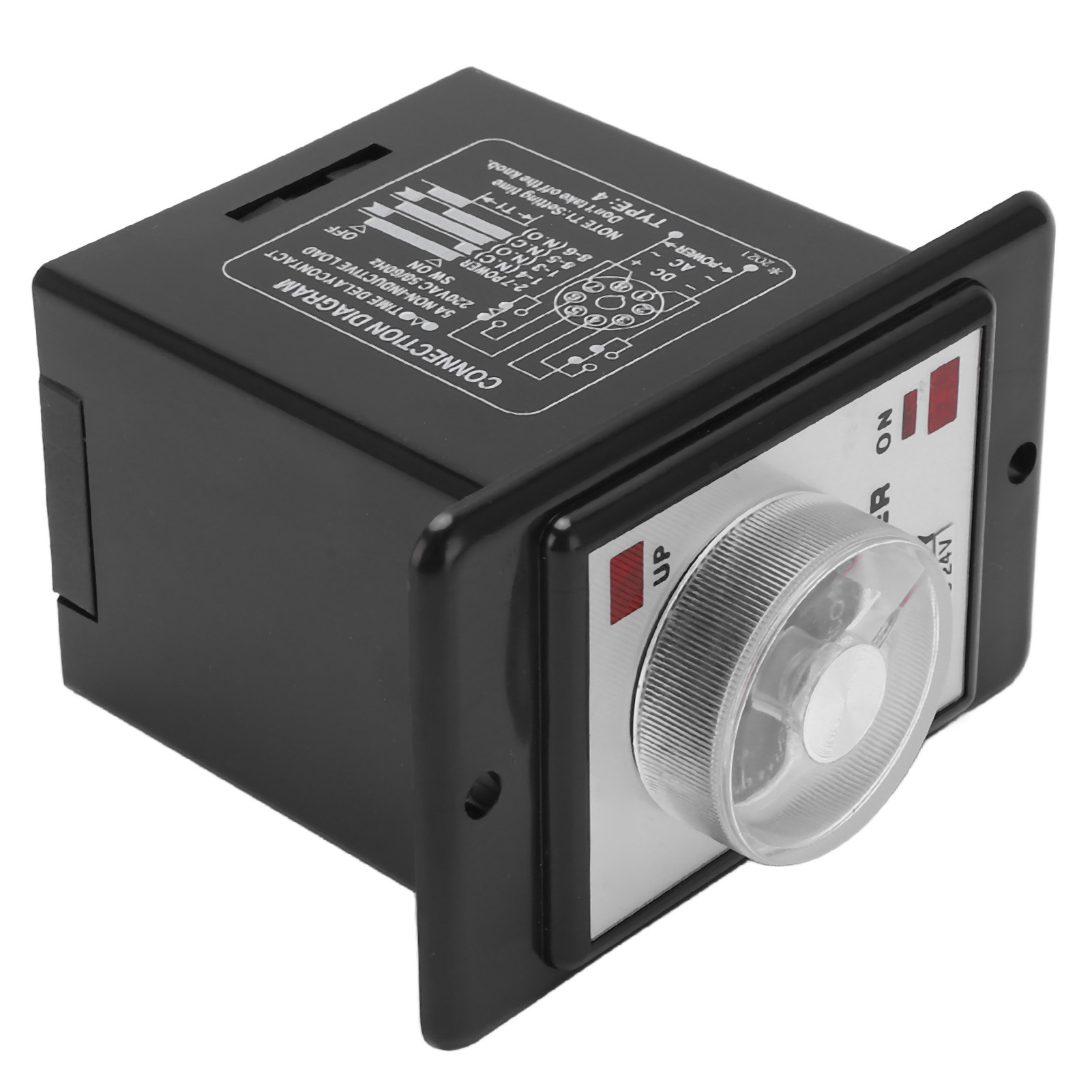 Ah2-y 30s 8-poliges Zeitverzögerungsrelais, Zeigertimer Für Automatisierungsanlagen, Cnc-drehmaschinen, 24 V Dc