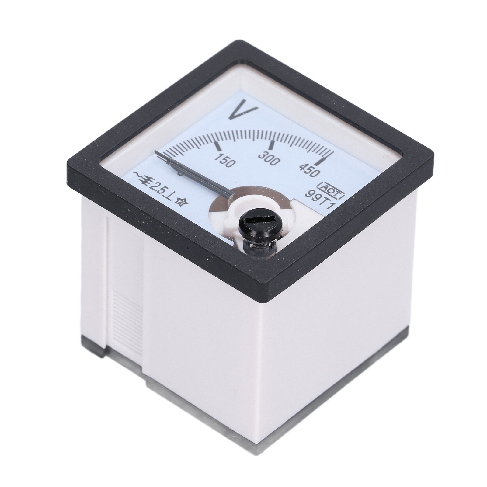 Tragbares Tischvoltmeter 0-450v 99t1-v, Feinnadel-messmonitor, Präzise Spannungsanzeige, Bedienfeld.