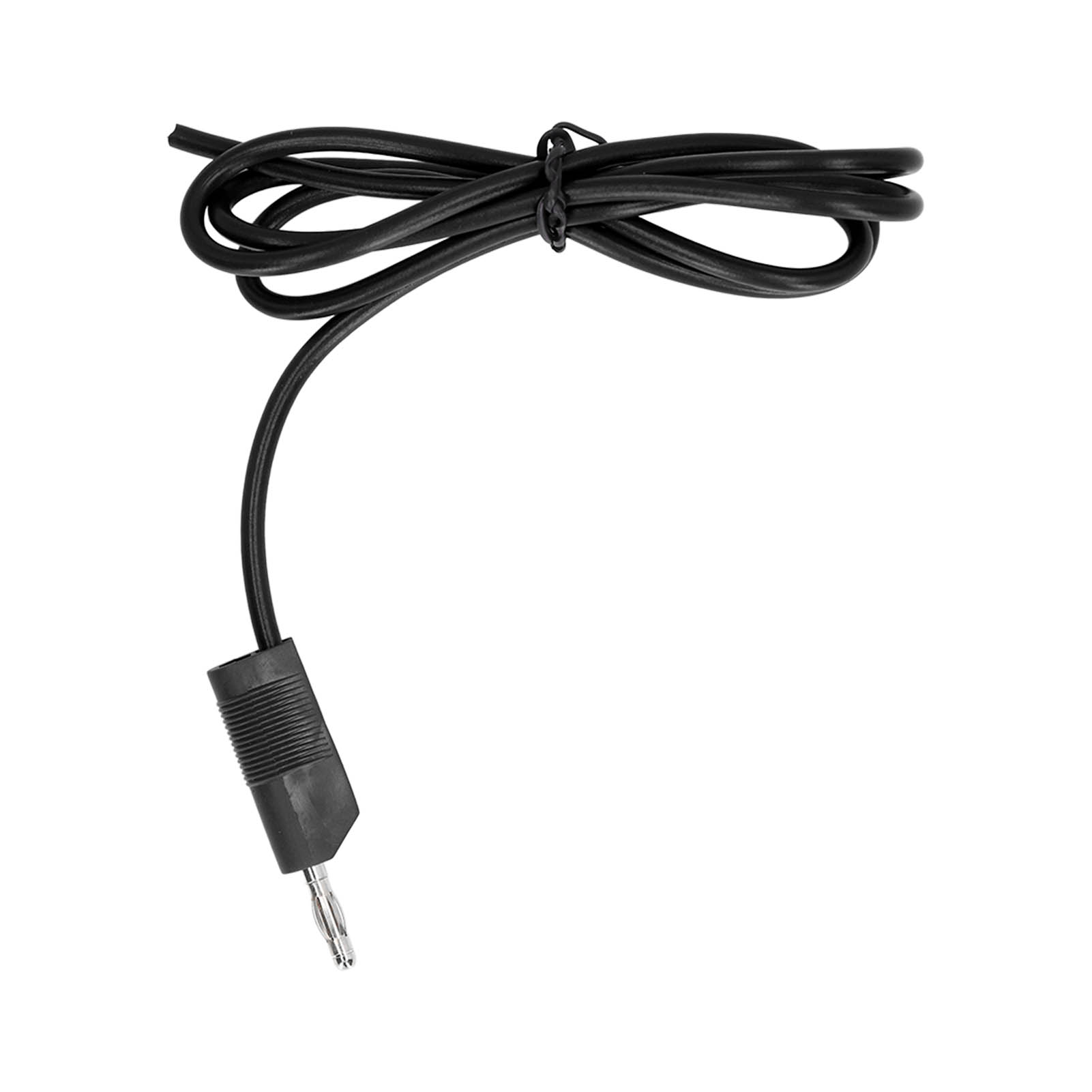 2er-pack Bananenstecker-prüfleitungen, 4 Mm Stecker-stecker, Messing Pe, 32 A 1000 V, Elektrisches Prüfset, Schwarz