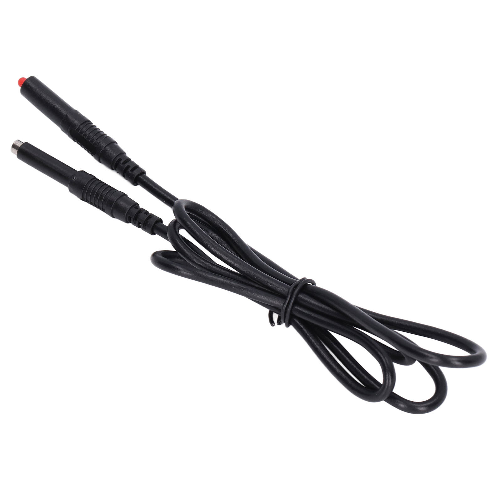 Messleitung Mit Stapelbaren Bananensteckern (stecker Auf Stecker), Multimeter-netzkabel J.70027, 4 Mm, Schwarz