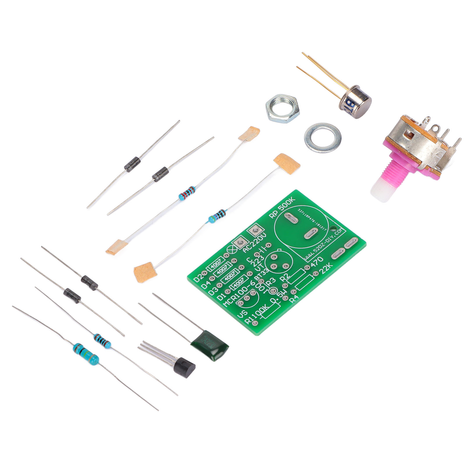 Bt33 Modul-kit Diy Transistor-tischlampendimmer Elektronischer Dimmer Mit Leiterplatte