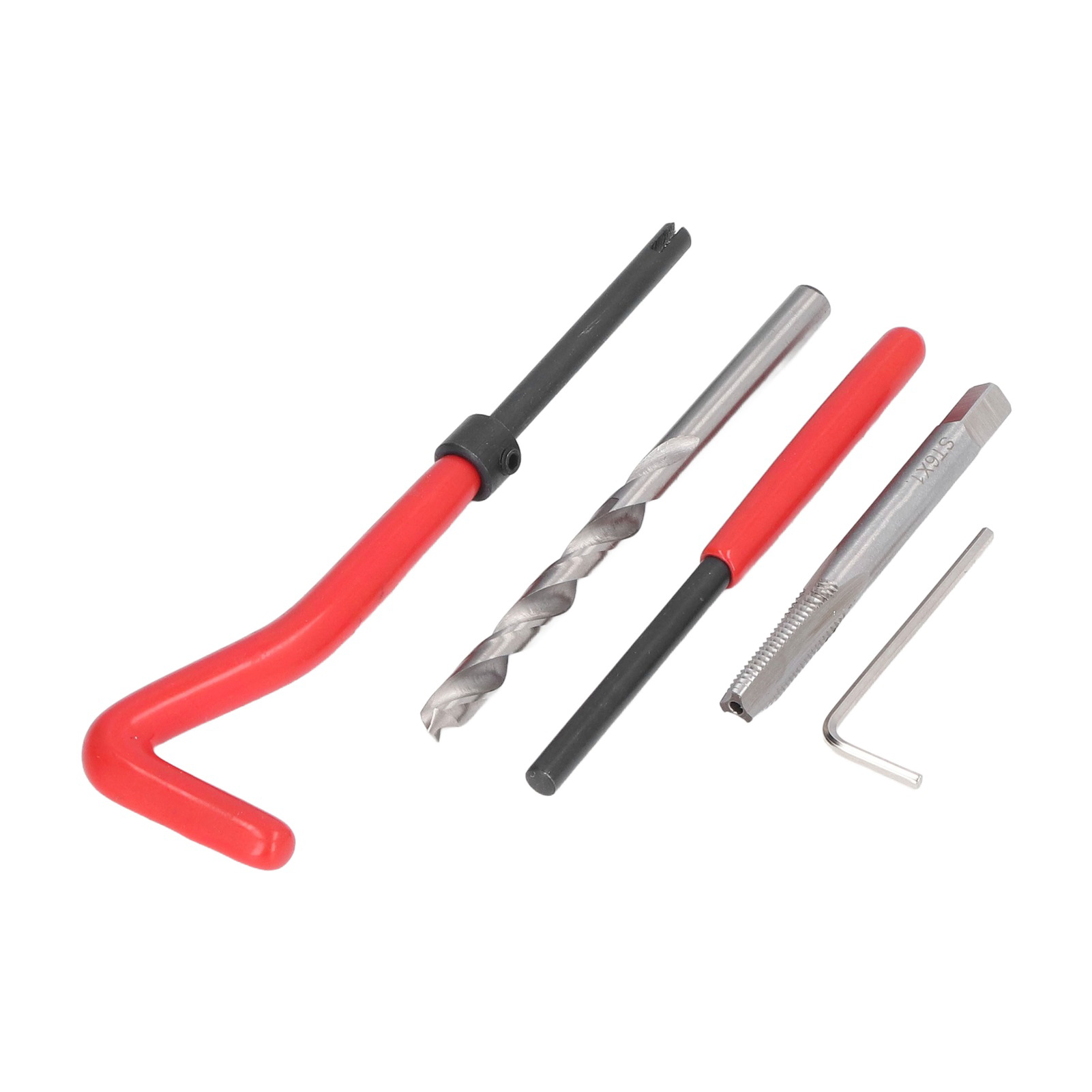 M10x1,25-mm-gewindereparaturset – Hss-gewindebohrer, Bohrer Und Gewindeausdreher Für Beschädigte Gewinde, Gewindereparaturset