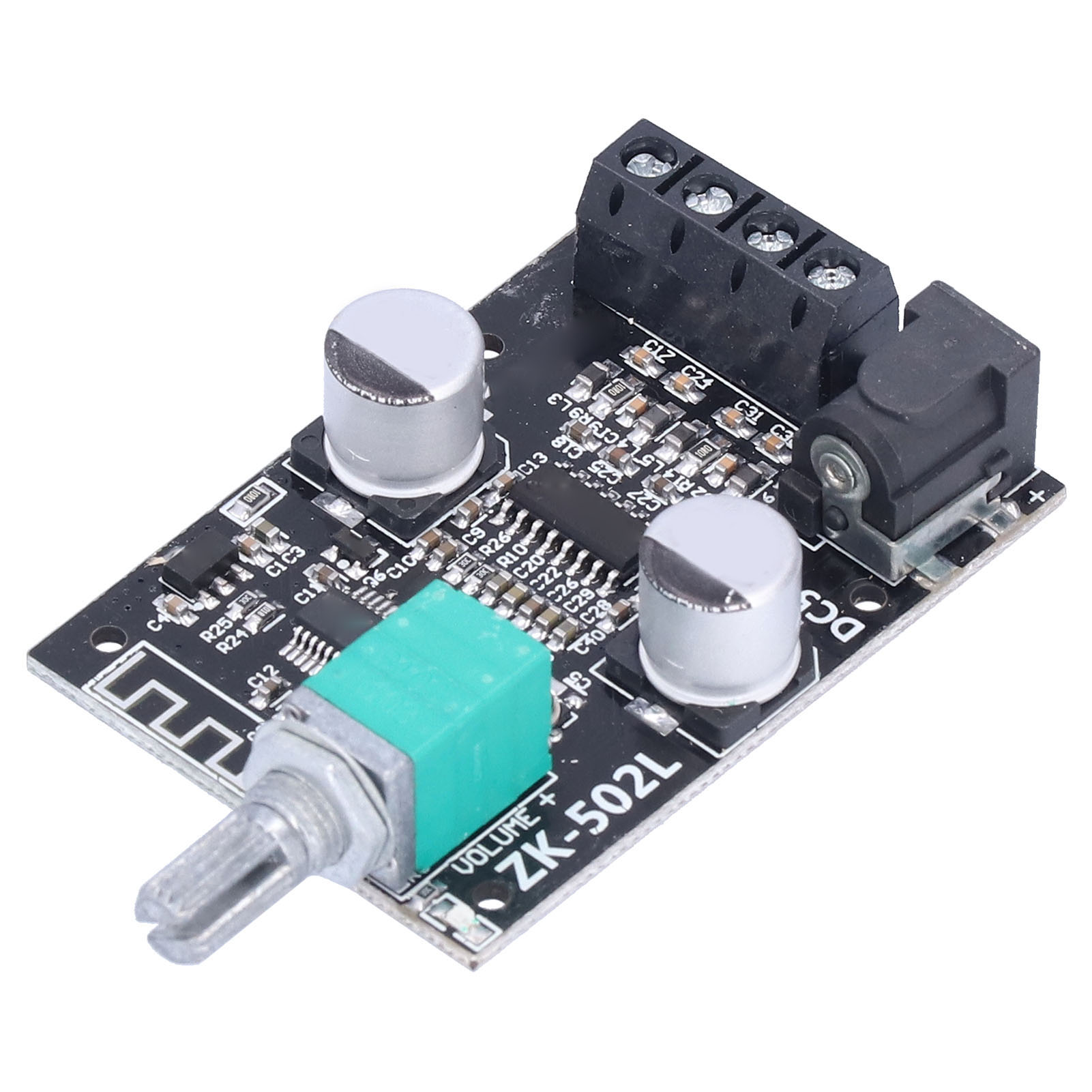 Zk-502l Bluetooth-verstärker, 2x50w Digital-stereo-platine, Diy-audiomodul Für Lautsprecher, Hifi-verstärker.