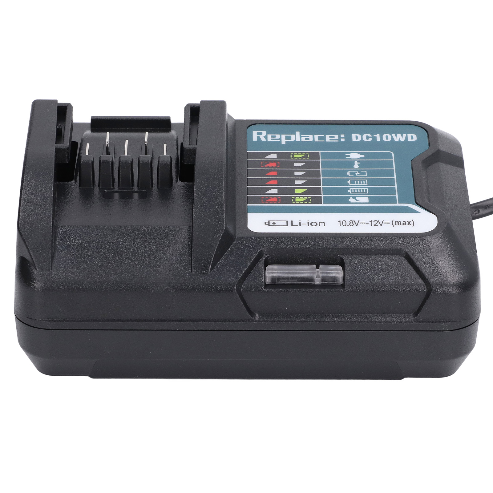 100–240-v-lithium-akkuladegerät Für 10,8–12-v-bohrmaschinen, Kompatibel Mit Bl1015, Bl1016, Dc10wd Und Dc10wc, Universal-netzadapter