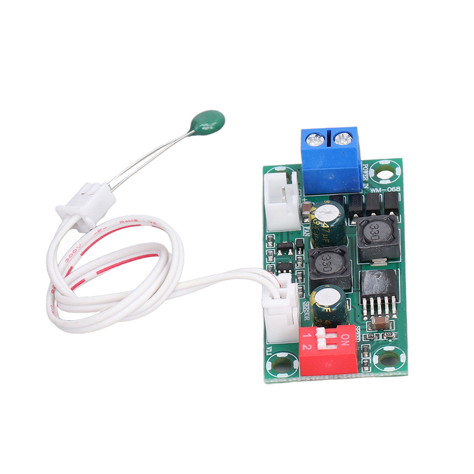 Elektronisches Thermostatmodul, Intelligenter Lüfterregler, Dc24v-temperaturreglerplatine Für Schaltschränke